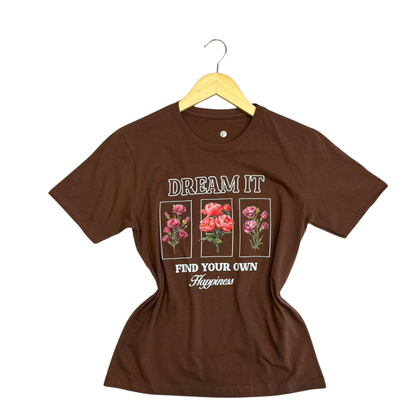 T-Shirt Dream It Closet Feminina – Estilo & Conforto