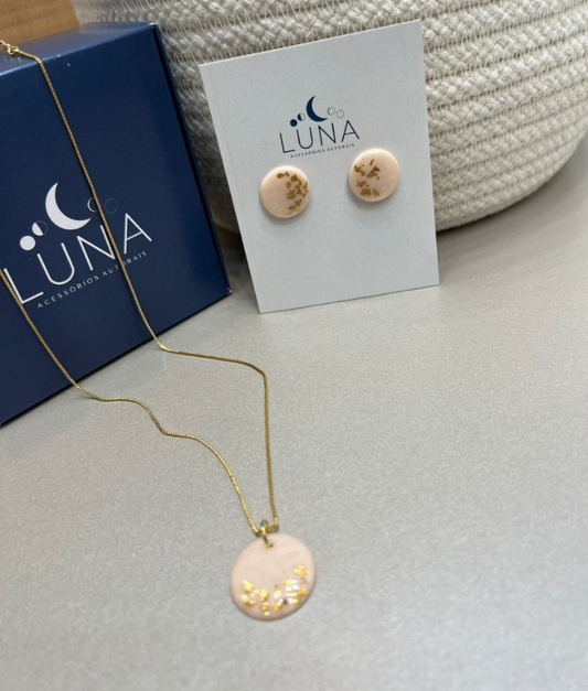 Conjunto Maria Folha de Ouro Feminino