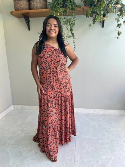 VESTIDO FLORAL - SHOULDER