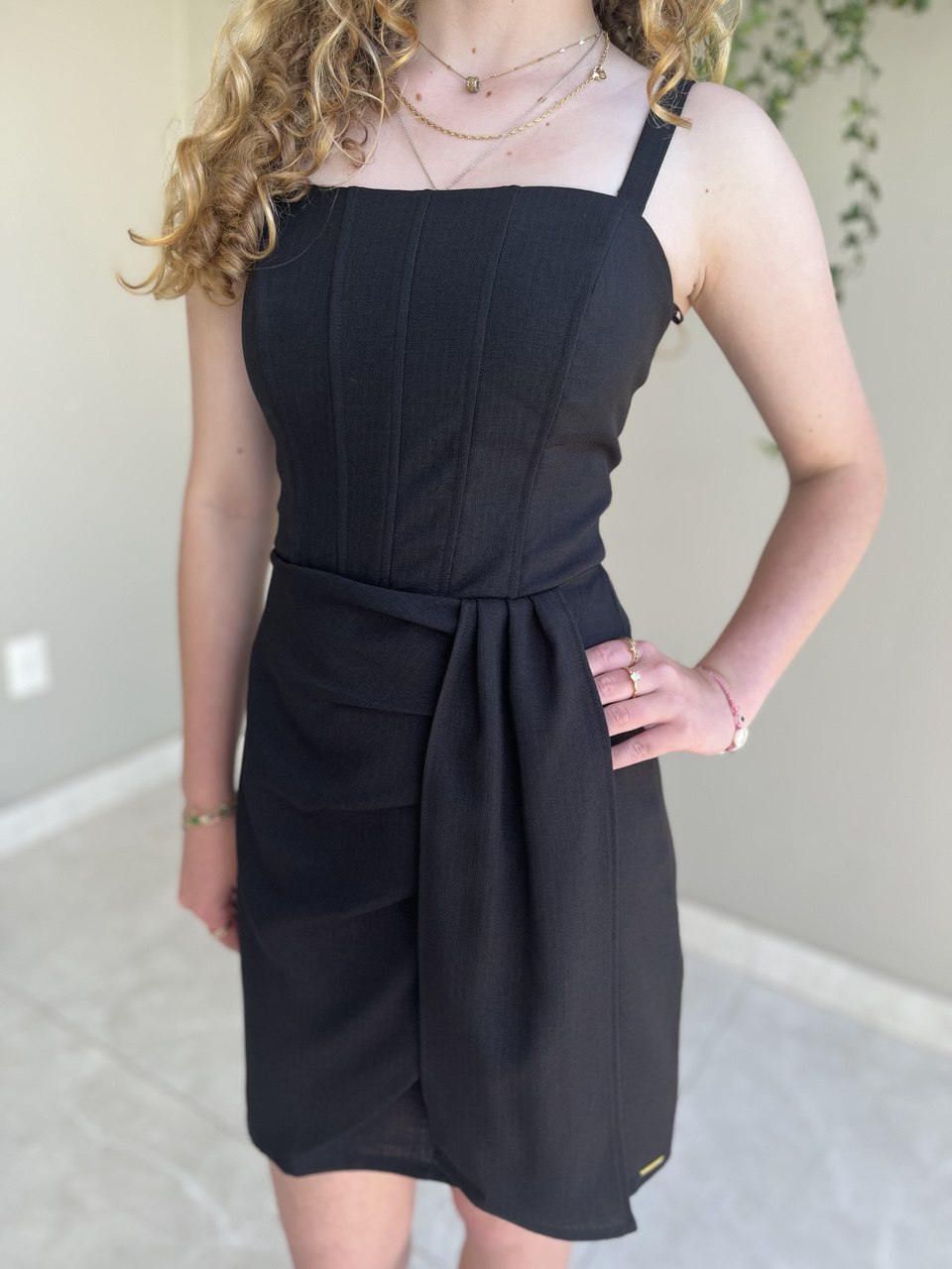 VESTIDO CURTO INFANTO-JUVENIL