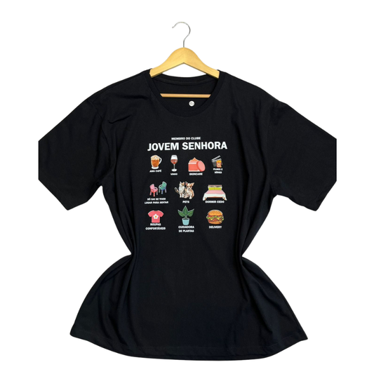 T-Shirt Jovem Senhora Closet – Praticidade, Conforto & Estilo