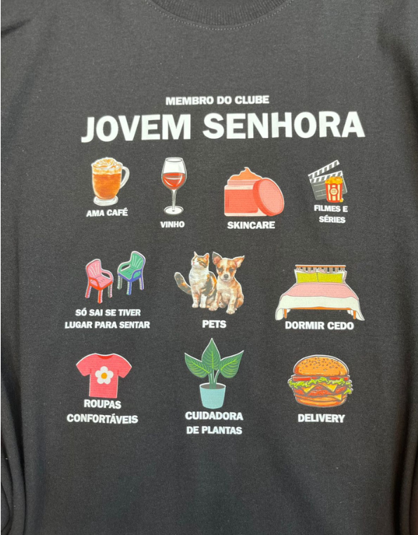 T-Shirt Jovem Senhora Closet – Praticidade, Conforto & Estilo