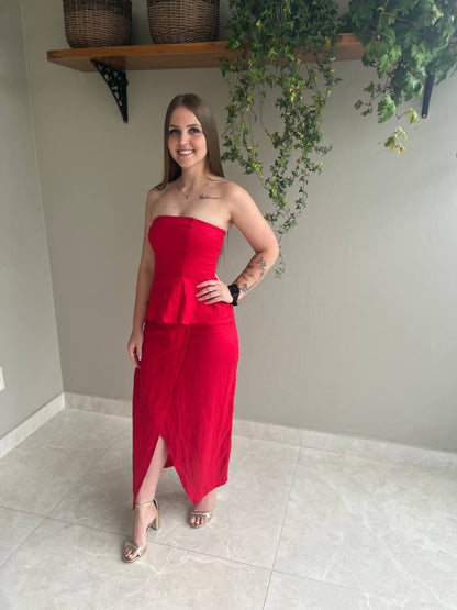 CONJUNTO 100% LINHO - SHOULDER