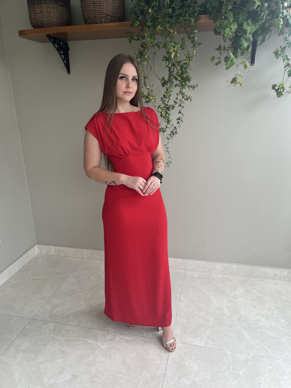 VESTIDO LONGO - SHOULDER