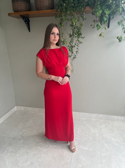 VESTIDO LONGO - SHOULDER